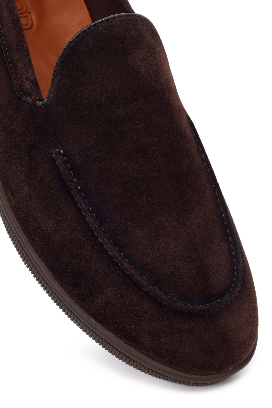 Men's Brown Suede Leather Casual Loafer