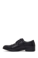 Men's Black Laced Leather Classic Shoes | Derimod