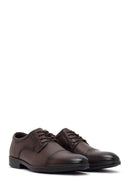 Men's Brown Laced Leather Classic Shoes | Derimod