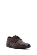 Men's Brown Laced Leather Classic Shoes | Derimod
