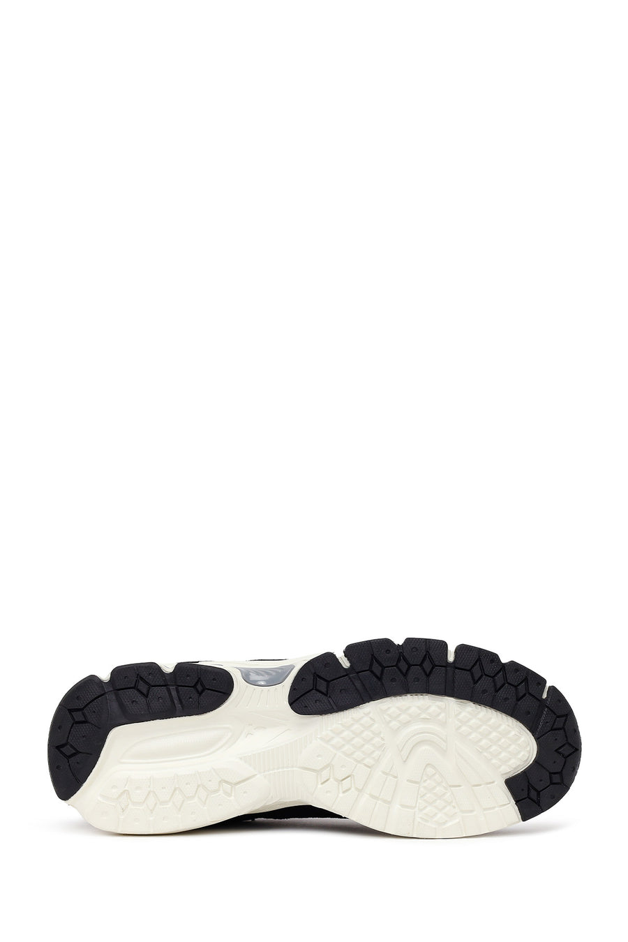Male Black Lace-Up Thick-Soled Suede Leather Sneaker