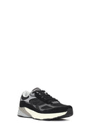 Men's Black Thick Sole Lace Up Leather Sneaker | Derimod