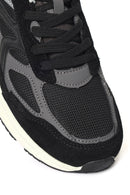 Men's Black Thick Sole Lace Up Leather Sneaker | Derimod