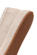 Men's Gray Suede Leather Casual Loafer | Derimod