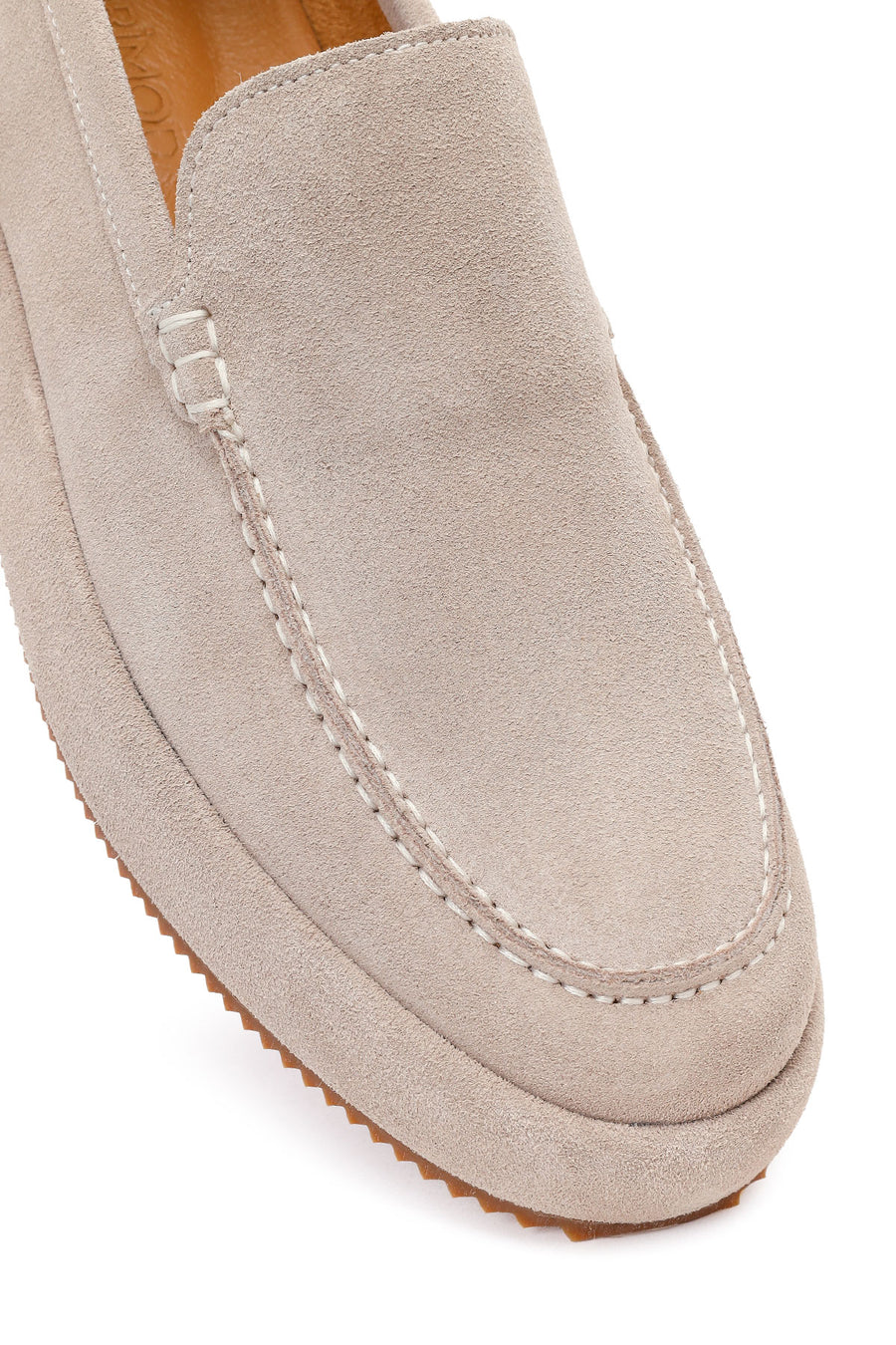 Men's Gray Suede Leather Casual Loafer