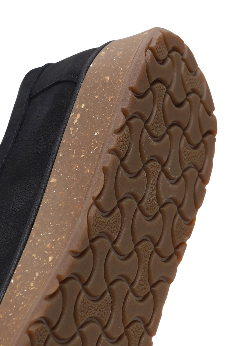 Male Black Lace-up Nubuck Leather Casual Shoes