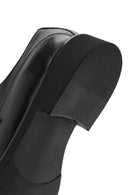 Erkek Siyah Bağcıklı Deri Casual Ayakkabı | Derimod