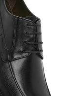 Erkek Siyah Bağcıklı Deri Casual Ayakkabı | Derimod