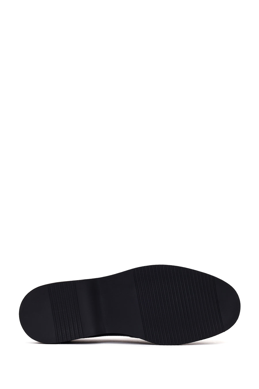 Male Black Leather Casual Loafer
