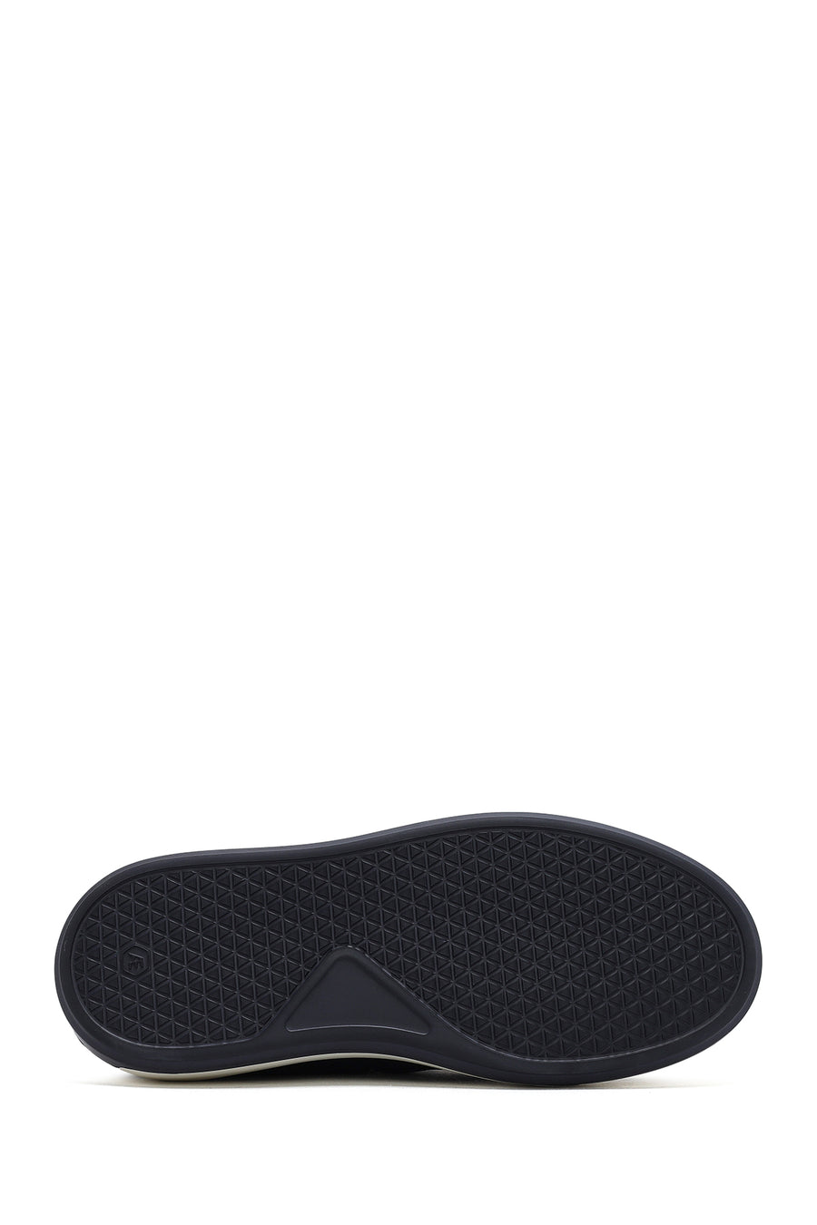 Men's Navy Blue Chunky Suede Leather Loafers