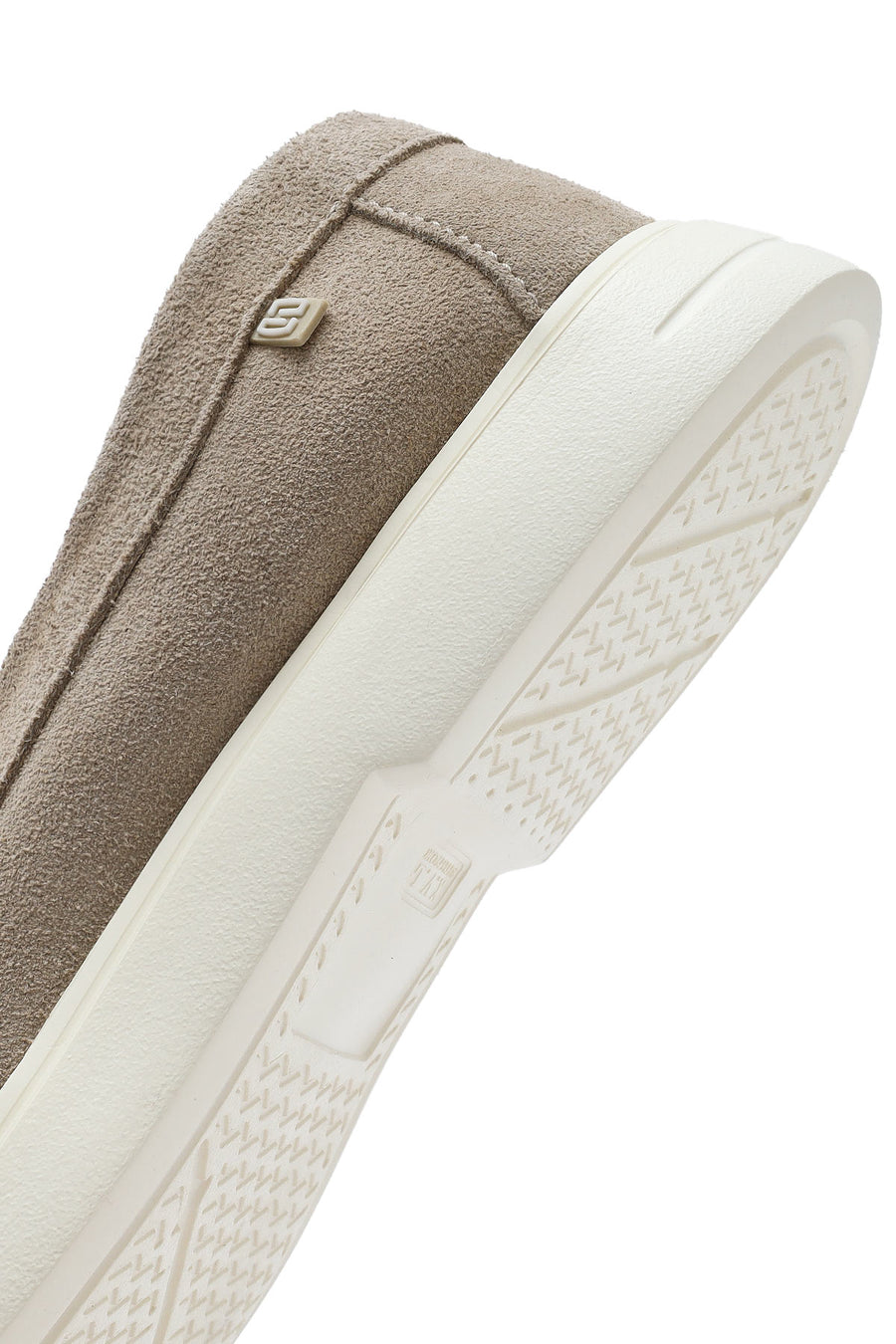 Erkek Bej Süet Deri Casual Loafer