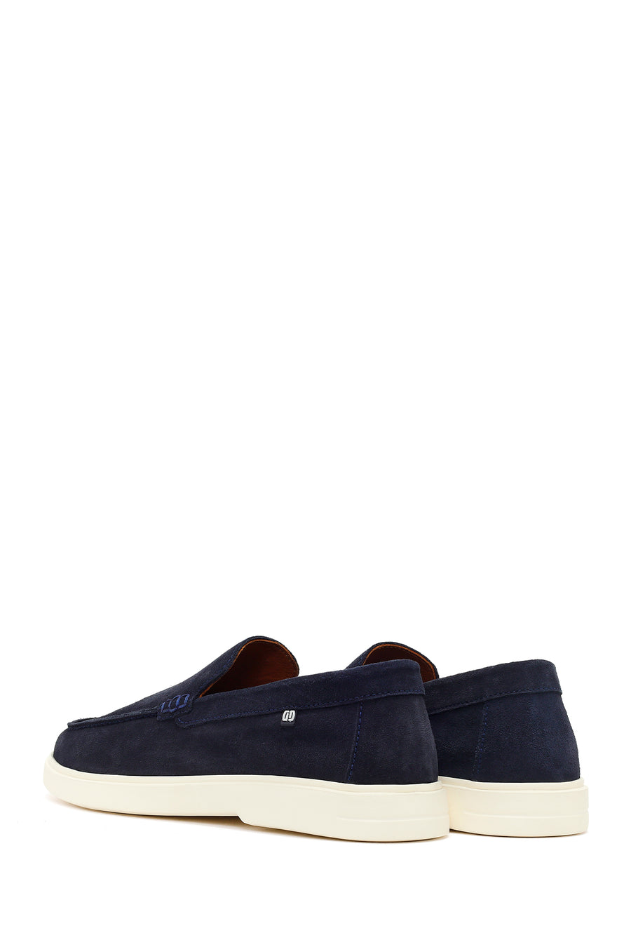 Men's Navy Blue Suede Leather Casual Loafer