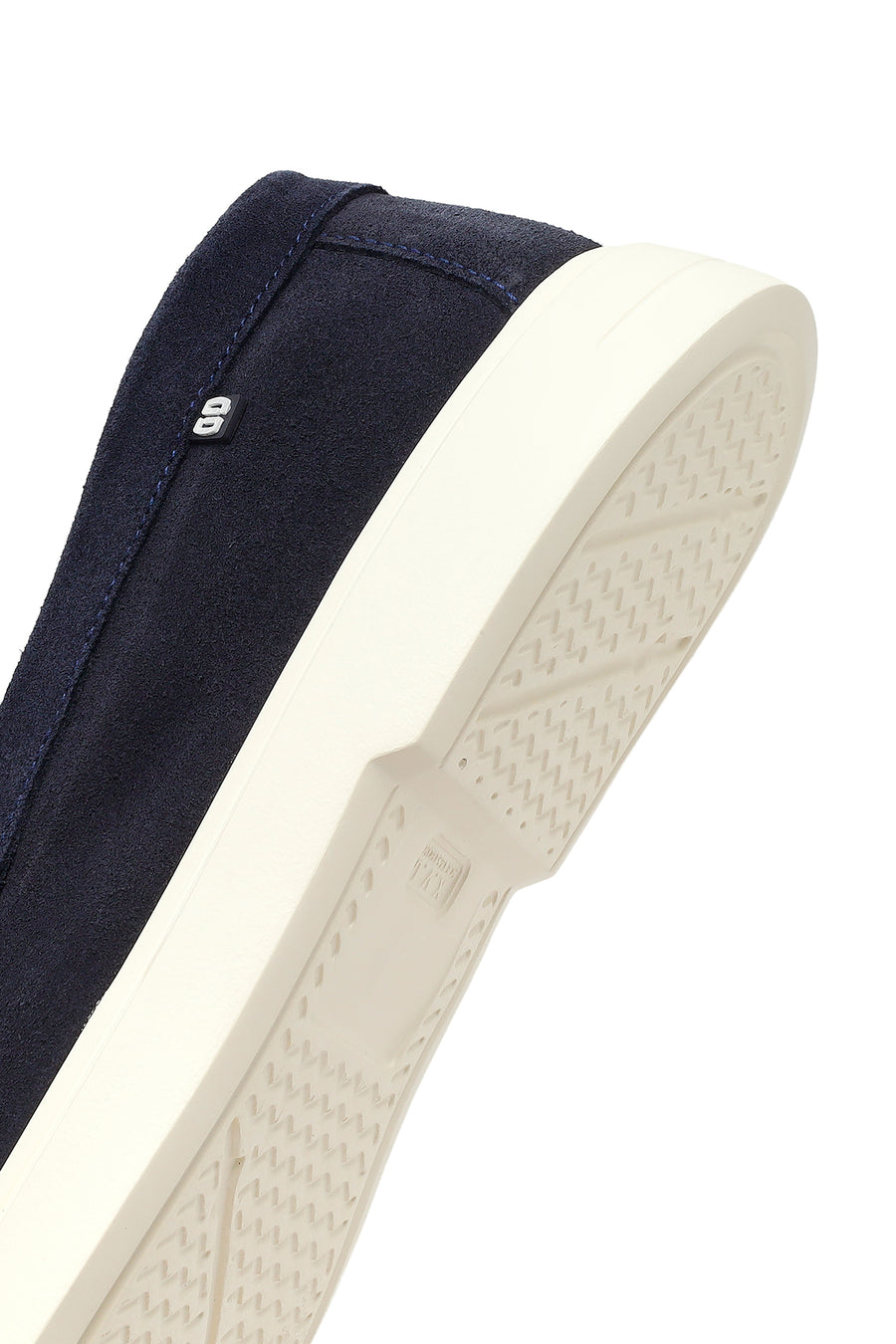 Men's Navy Blue Suede Leather Casual Loafer