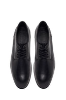 Male Black Lace-Up Leather Classic Shoes | Derimod