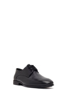 Male Black Lace-Up Leather Classic Shoes | Derimod