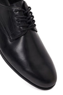 Male Black Lace-Up Leather Classic Shoes | Derimod