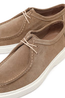 Men's Beige Lace-up Suede Leather Casual Shoes | Derimod