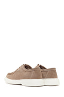 Men's Beige Lace-up Suede Leather Casual Shoes | Derimod