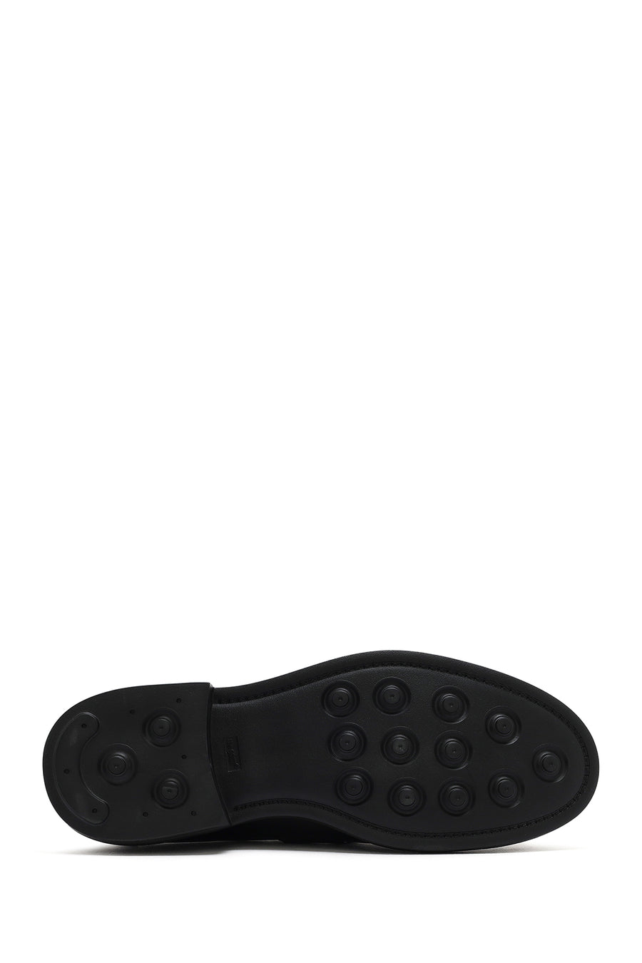 Men's Black Leather Loafer