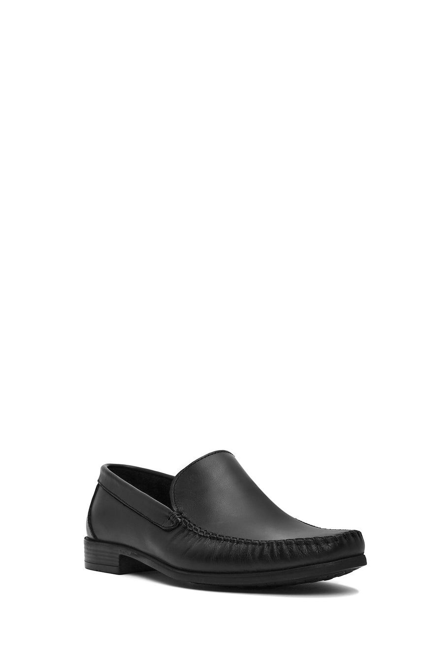 Erkek Siyah Deri Loafer