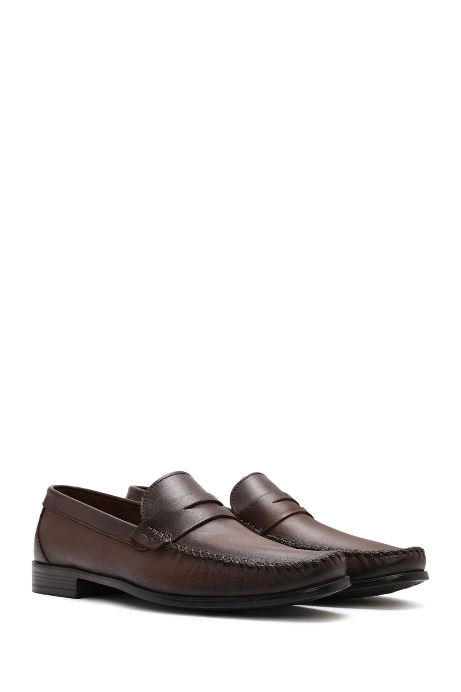 Men's Brown Leather Loafer