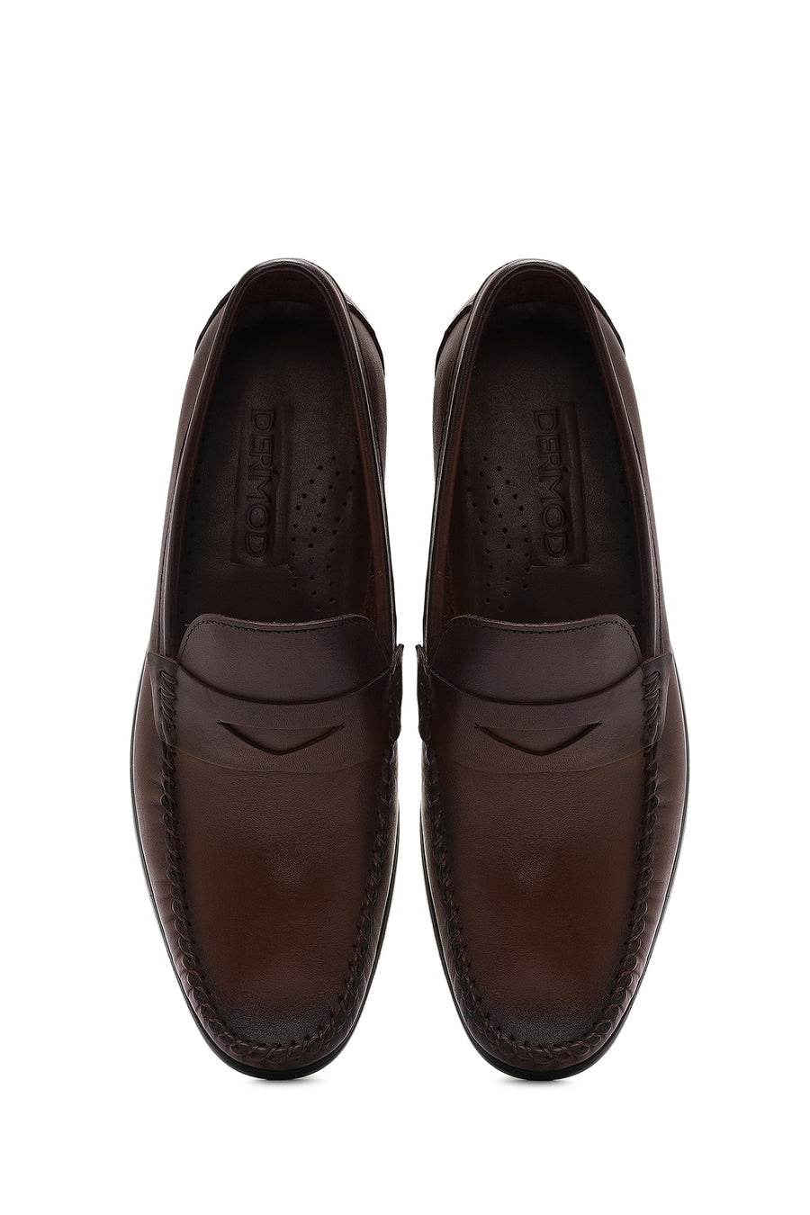 Men's Brown Leather Loafer