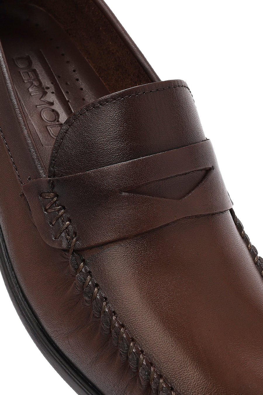 Men's Brown Leather Loafer