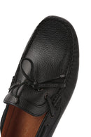 Erkek Siyah Püsküllü Deri Loafer | Derimod