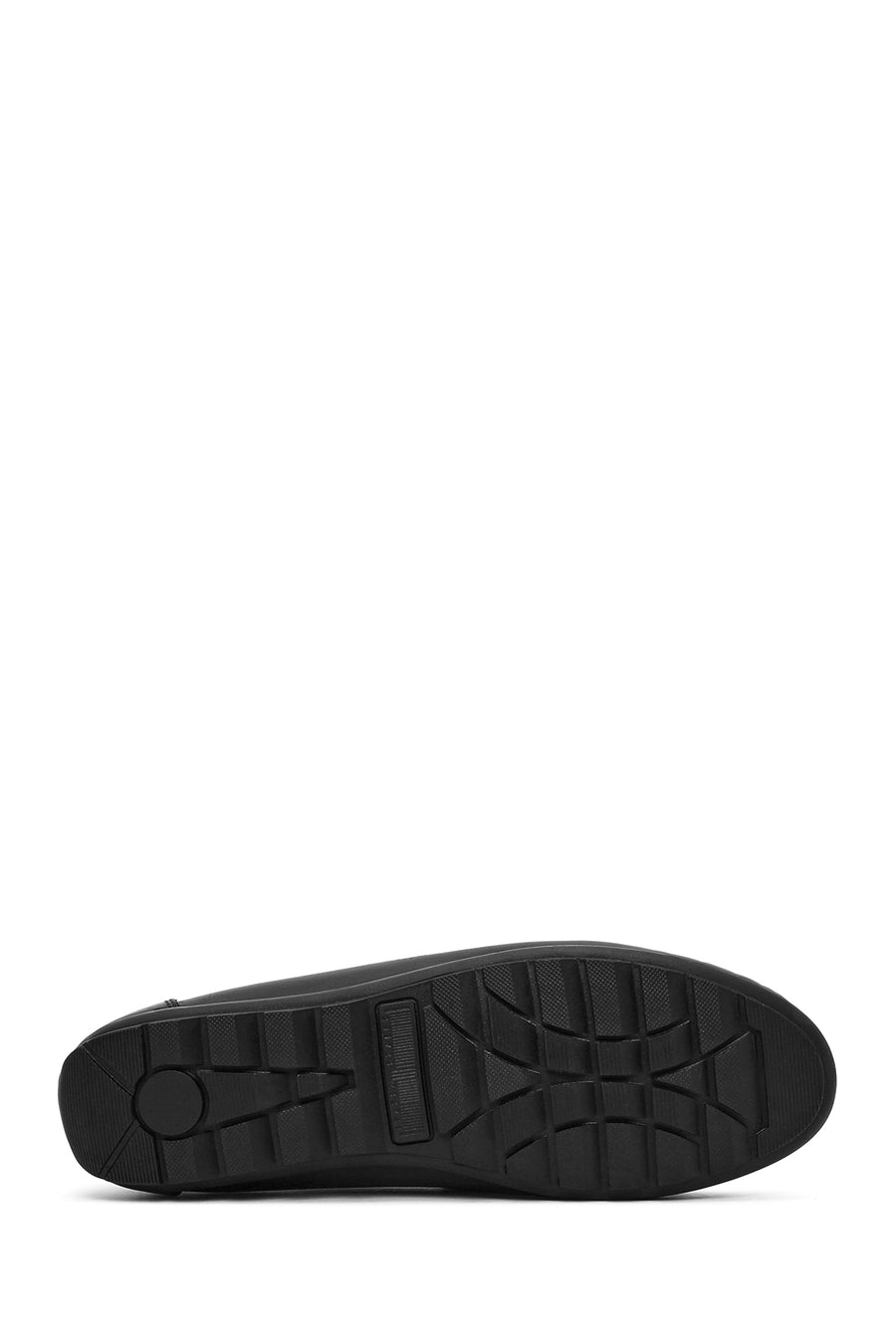 Erkek Siyah Deri Loafer