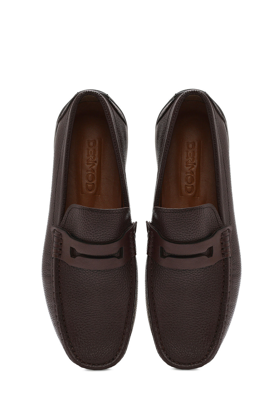 Men's Brown Leather Loafer