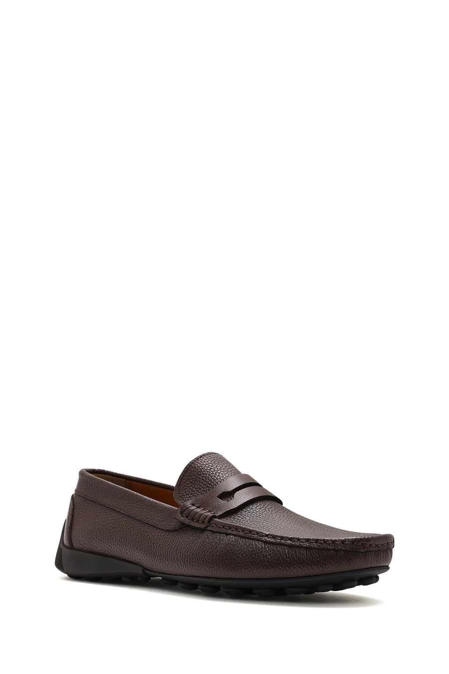 Men's Brown Leather Loafer
