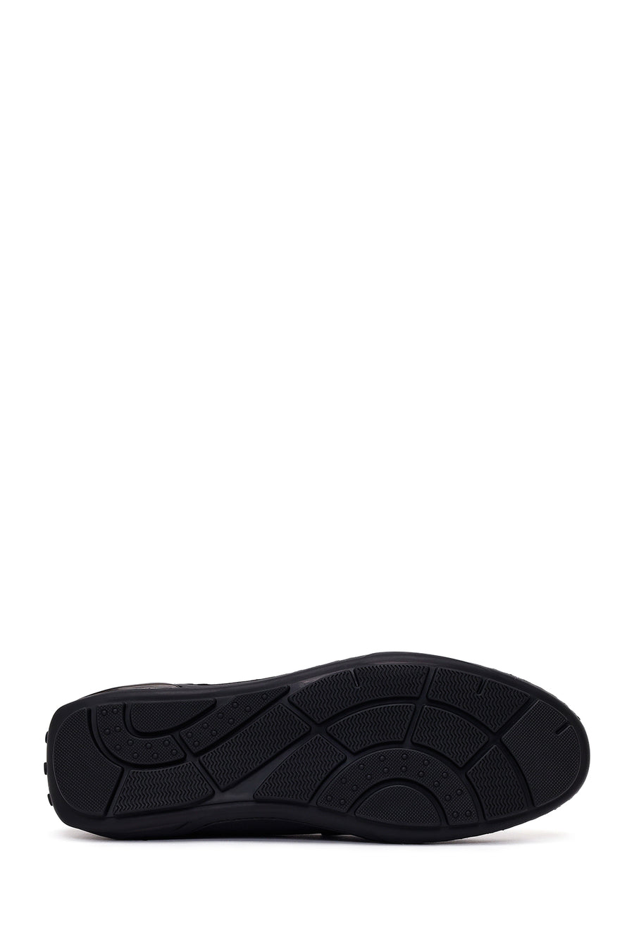 Male Black Leather Casual Loafer