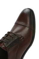 Erkek Kahverengi Bağcıklı Deri Klasik Ayakkabı | Derimod