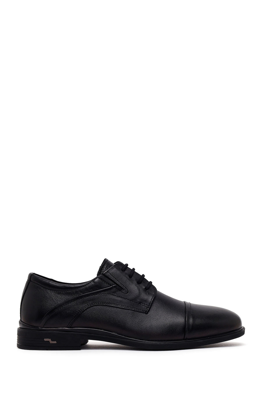 Male Black Lace-Up Leather Casual Shoes 26SFD765418 | Derimod