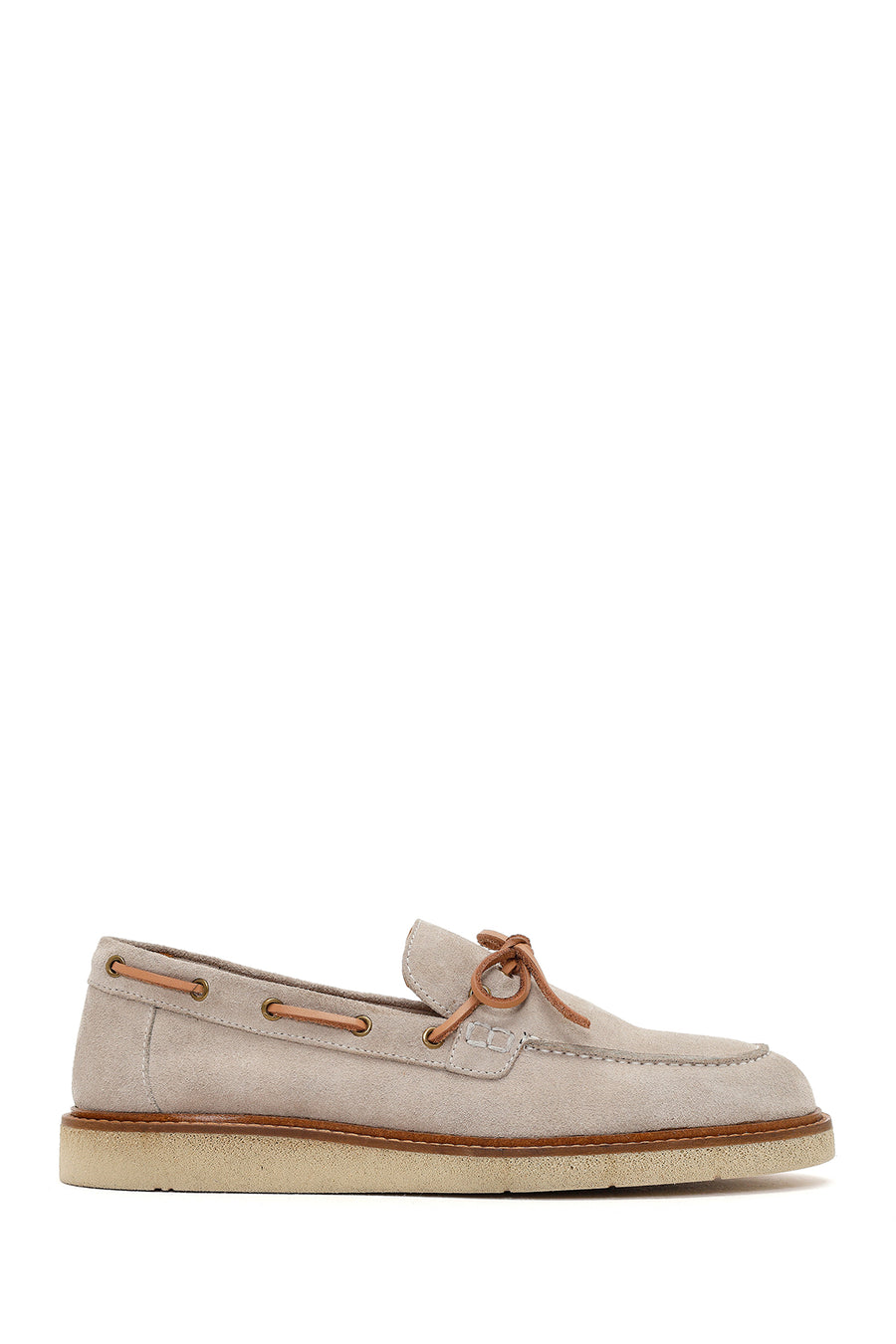 Men's Beige Leather Casual Shoes 26SFD766410 | Derimod