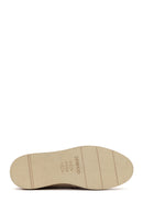 Men's Beige Leather Casual Shoes | Derimod