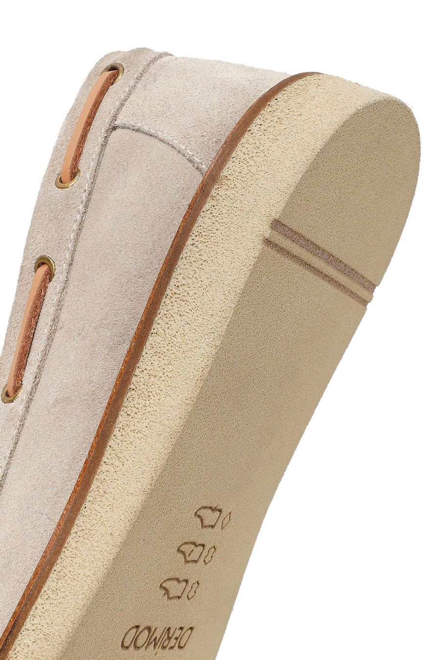 Men's Beige Leather Casual Shoes