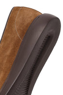 Erkek Vizon Kalın Tabanlı Süet Deri Loafer | Derimod