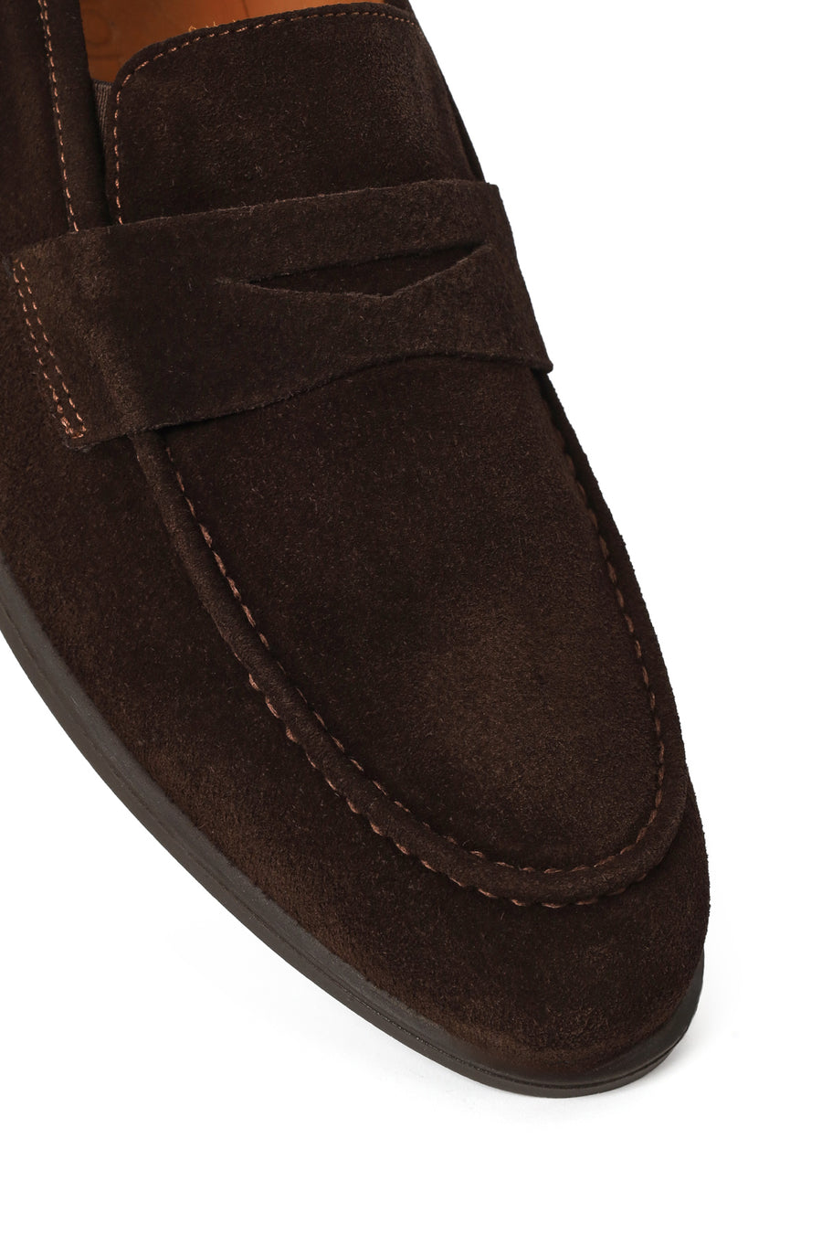 Men's Brown Suede Leather Loafer