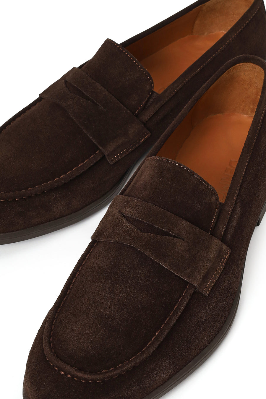 Men's Brown Suede Leather Loafer