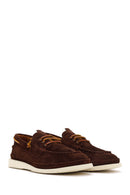 Men's Brown Lace-Up Suede Leather Casual Shoes | Derimod