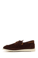 Men's Brown Lace-Up Suede Leather Casual Shoes | Derimod