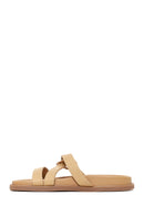 Women's Beige Stone Slippers | Derimod