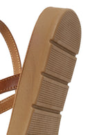 Woman Tan Accessory-Detail Toe-Post Sandals | Derimod