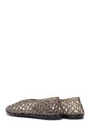 Women's Black Jelly Ballerina | Derimod