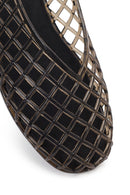 Women's Black Jelly Ballerina | Derimod