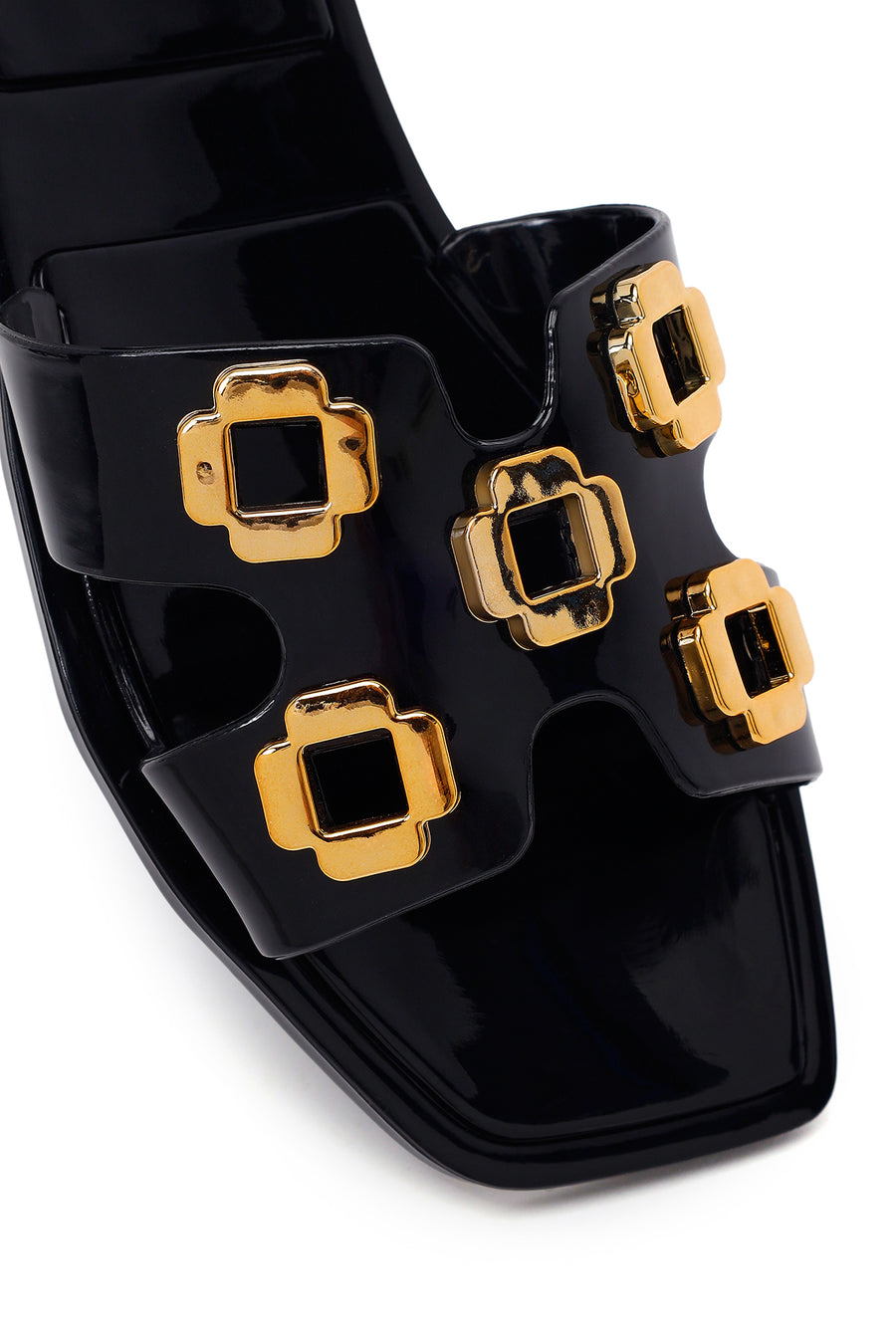 Woman Black Jelly Slipper