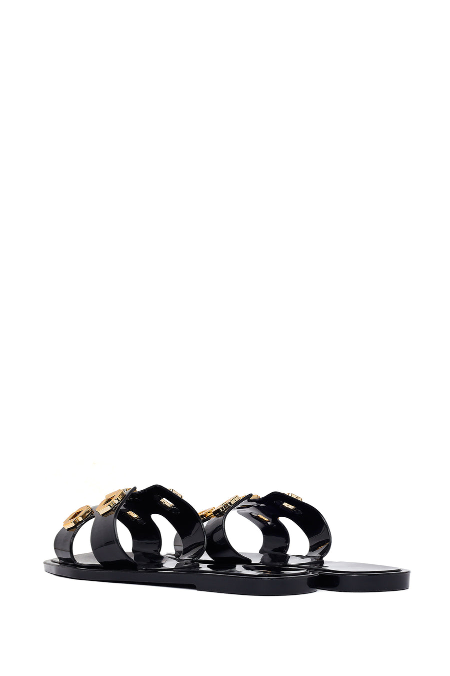 Woman Black Jelly Slipper