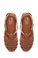 Kadın Bronz Tokalı Jelly Şeffaf Sandalet | Derimod