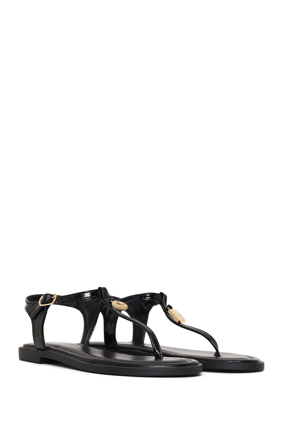 Woman Black Flip-Flop Sandal
